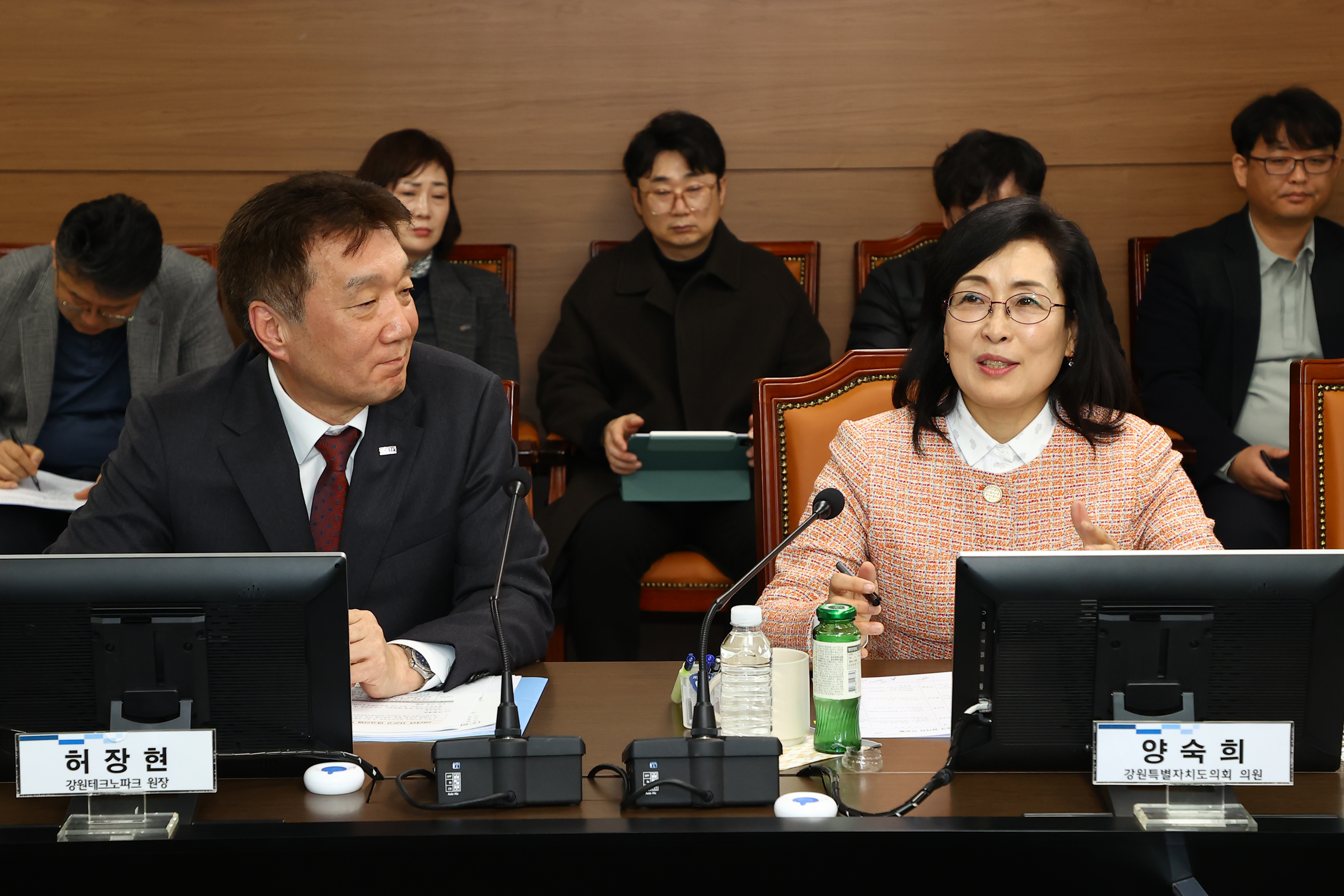 양숙희 의원 간담회 발언